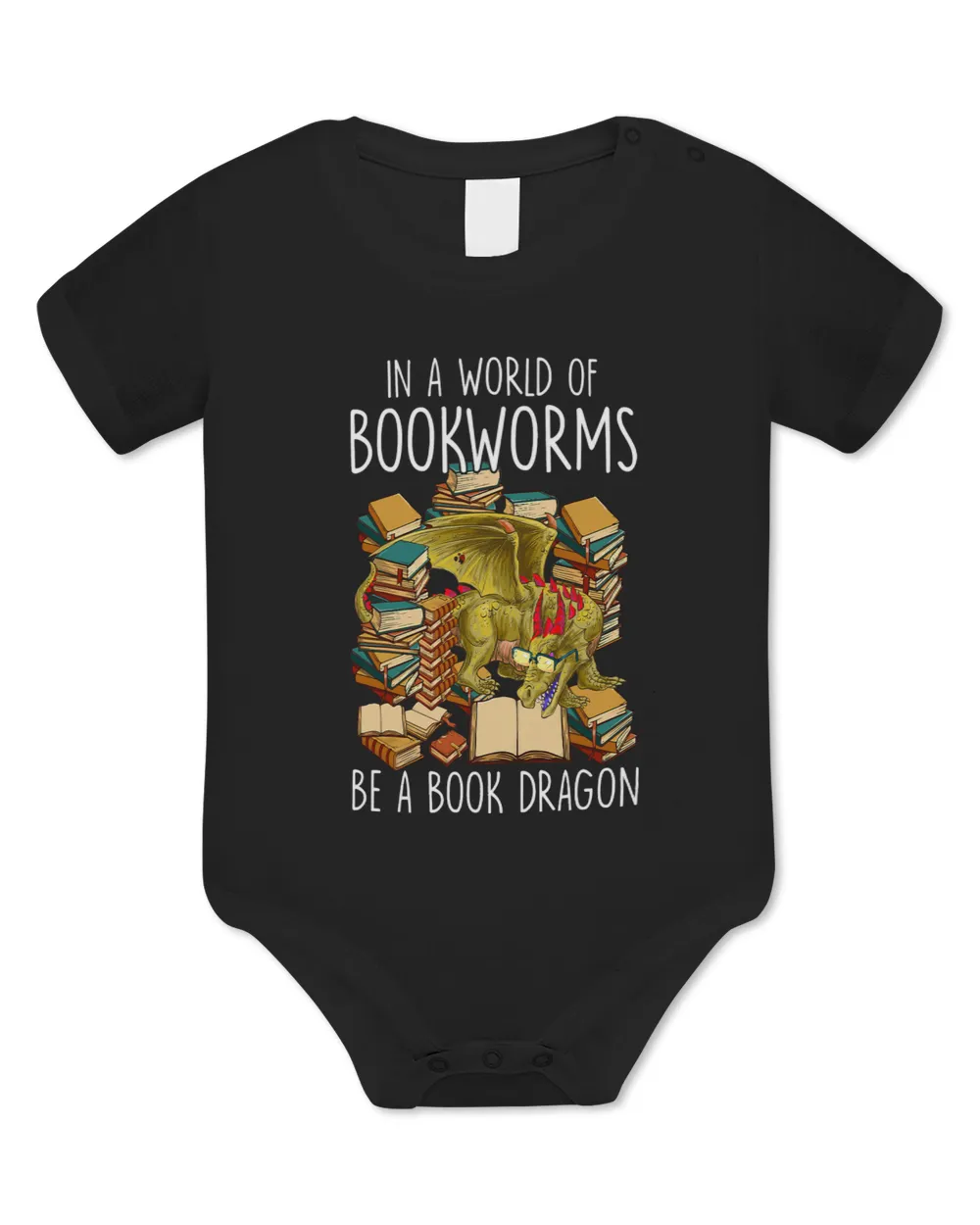 In A World Full Of Bookworms Be A Book Dragon 2