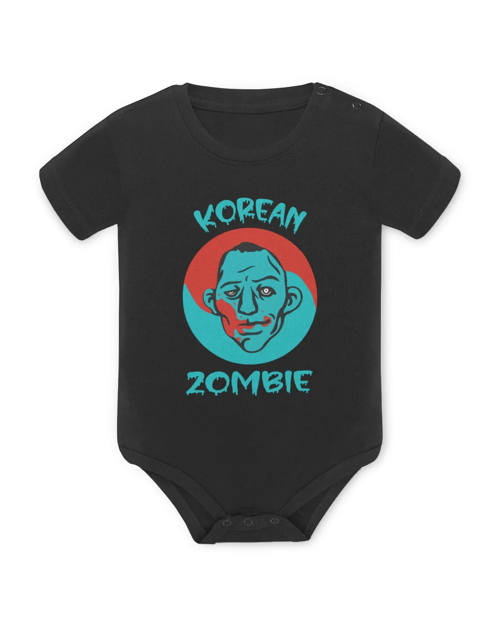 Korean Zombie Baby Bodysuit - EU black 3m