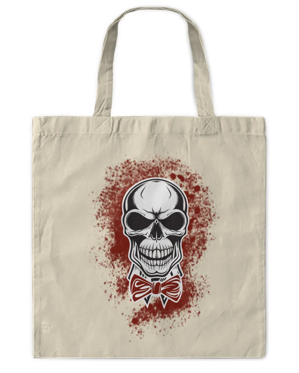 Bloody Skull Bow Tie Halloween