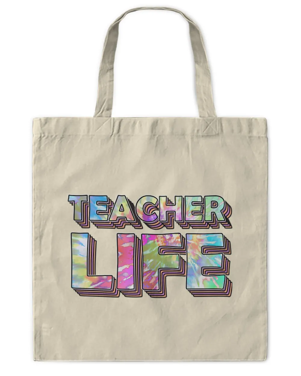 Teacher Life - Teacher Life Summertime Retro Vintage Tie Dye Summer Vibes -  Mitchm_