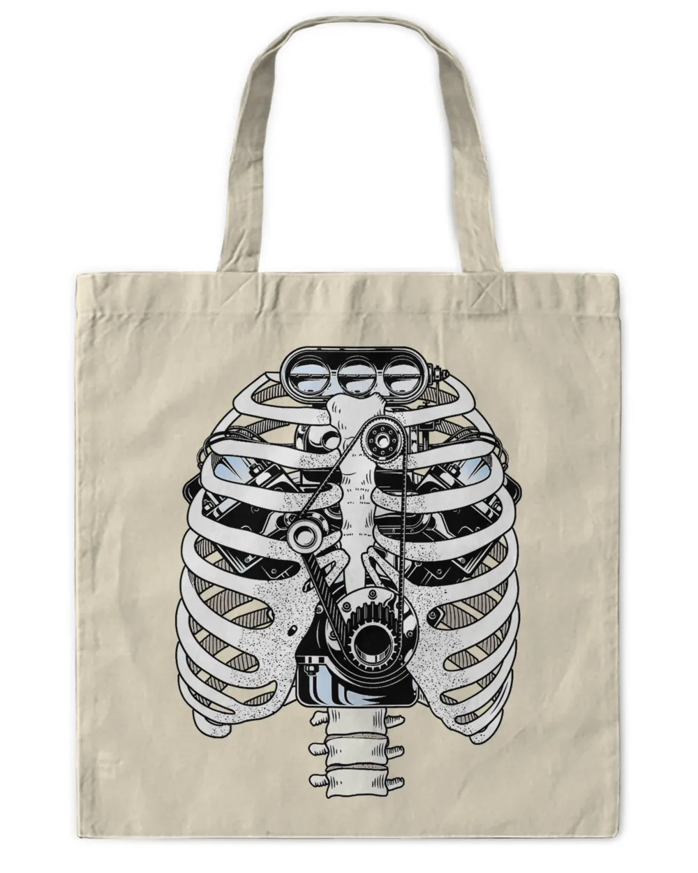 Mechanic Car Engineer Skeleton Mechanics T-Shirt