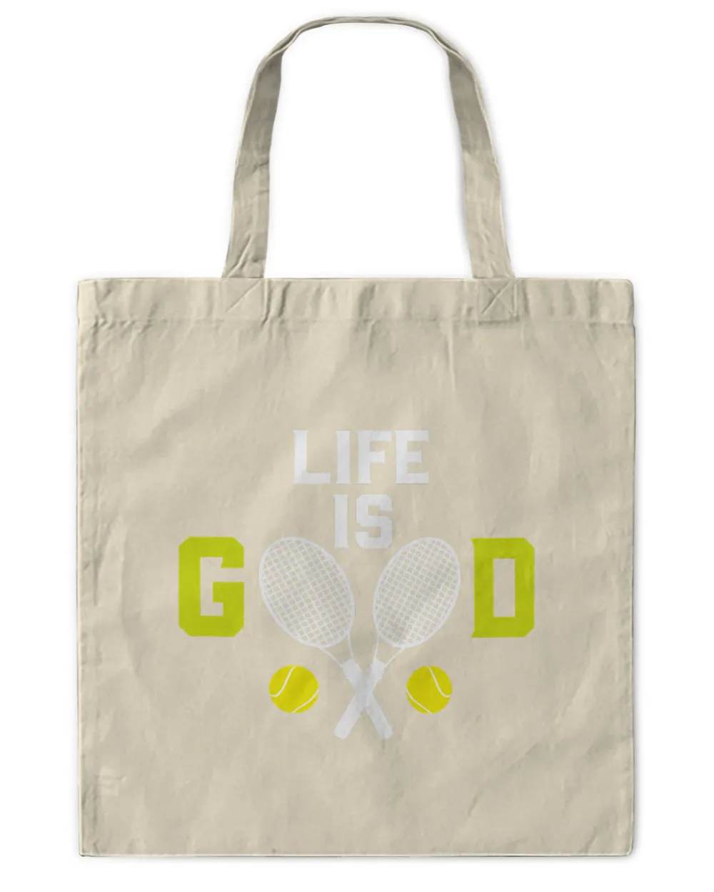 Tennis Life is Good Racket Funny T-shirt