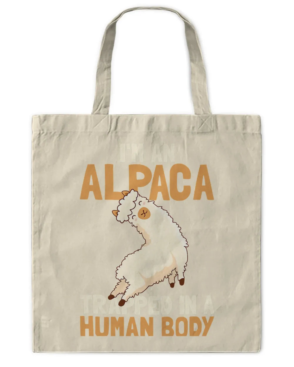 Funny Alpaca Lover Design Alpaca in a Human Body T-Shirt