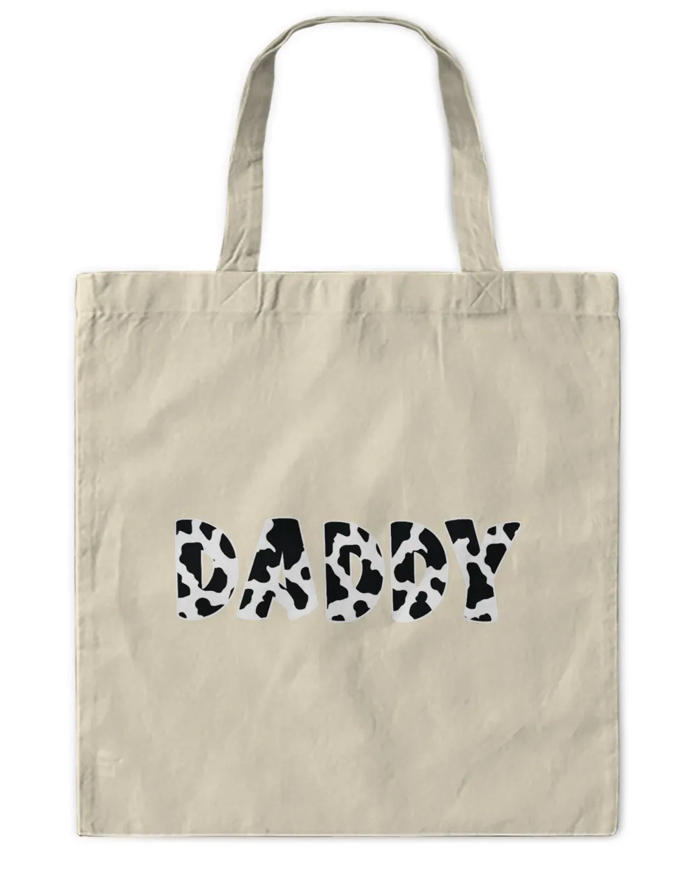 Daddy Cow Print Cow Pattern Father's Day T-Shirt