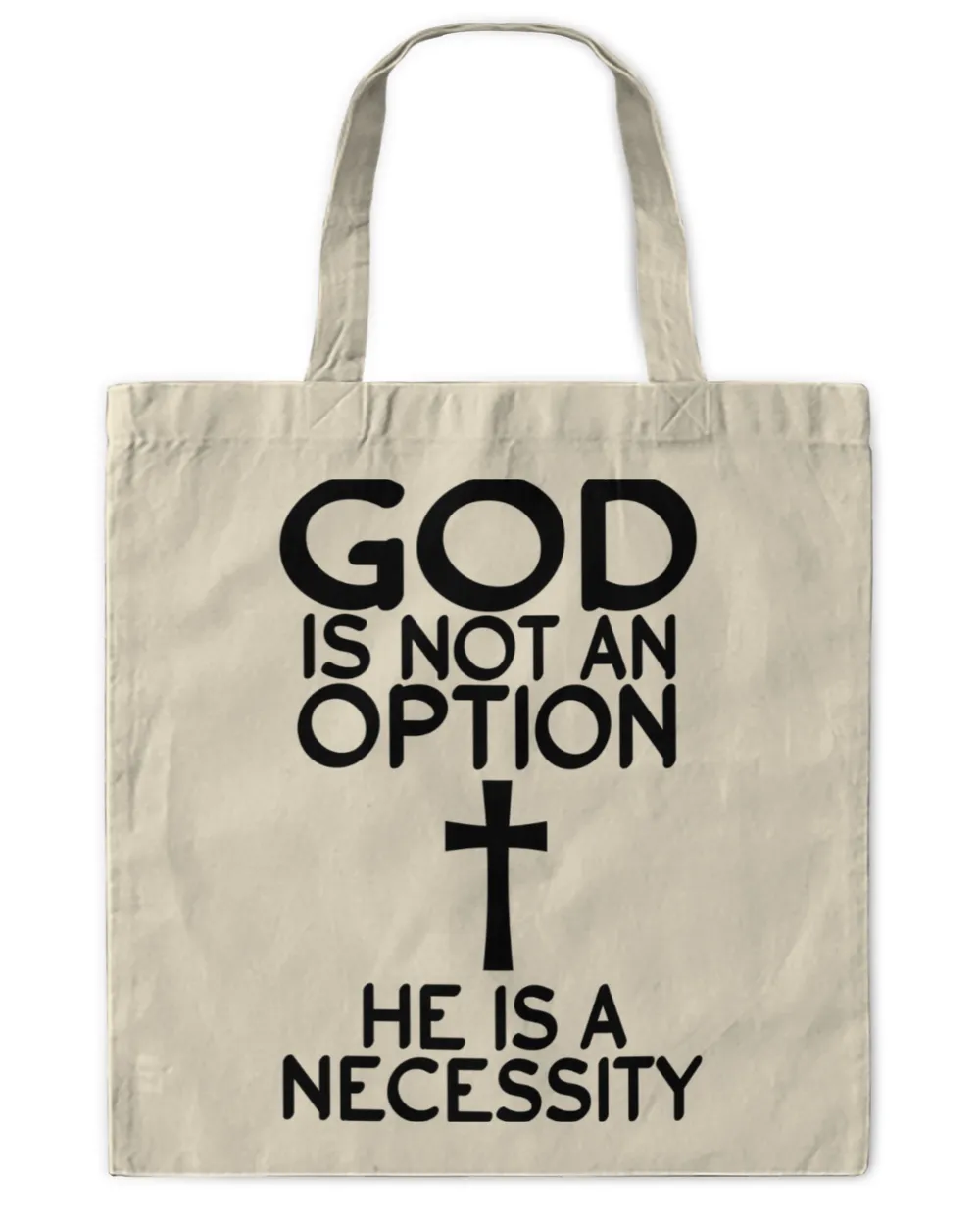 God is not an option he is a necessity