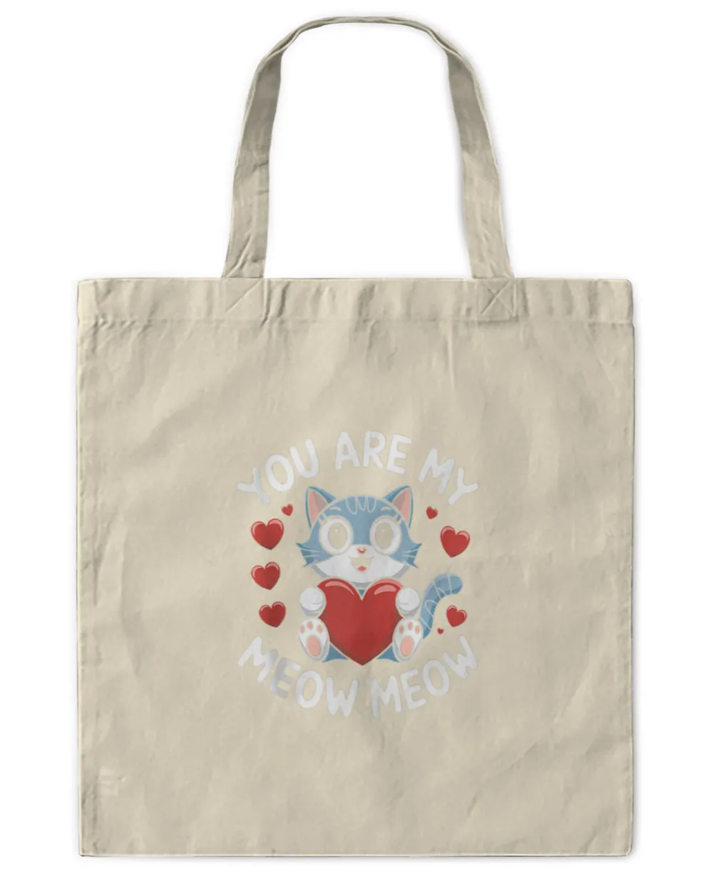 Cat Valentine's Day You Are My Meow Meow Cute Kitten Hearts Tank Top