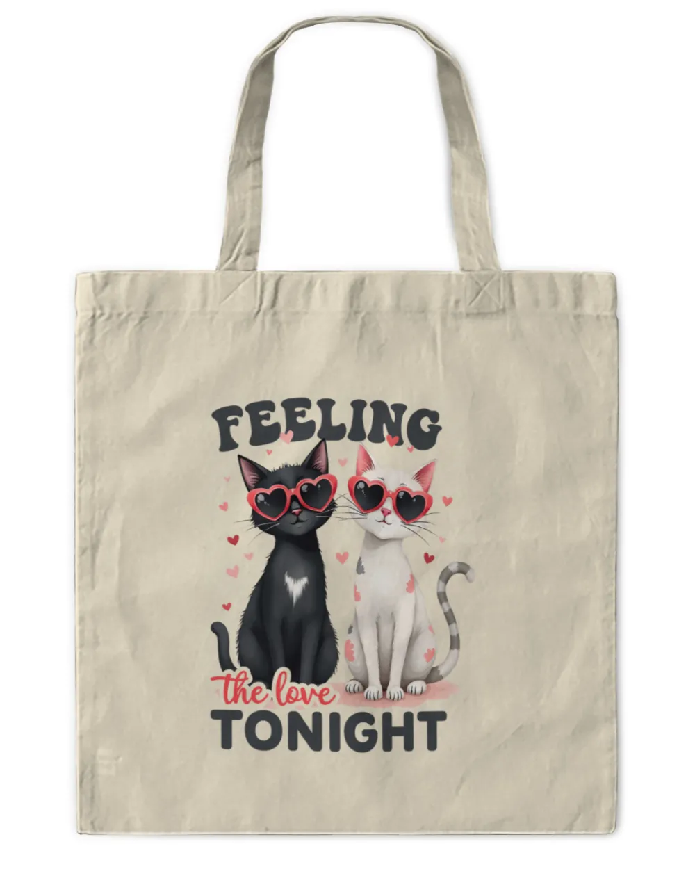 Valentine's Day Romantic Cat Couple Feeling The Love Long Sleeve