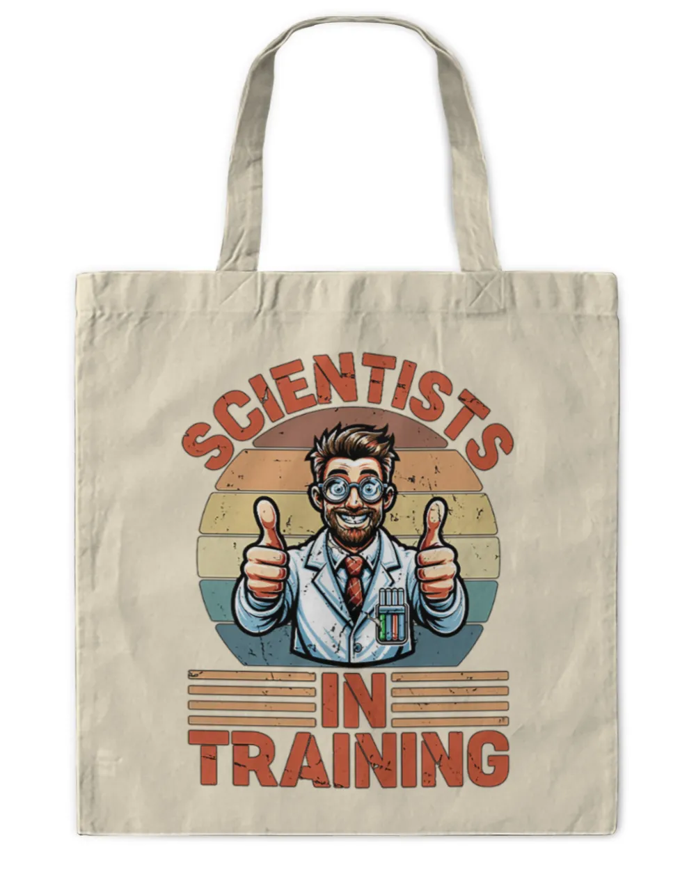 STEM Teacher Scientist In Training STEM Education Tote Bag - Printed in the US natural onesize
