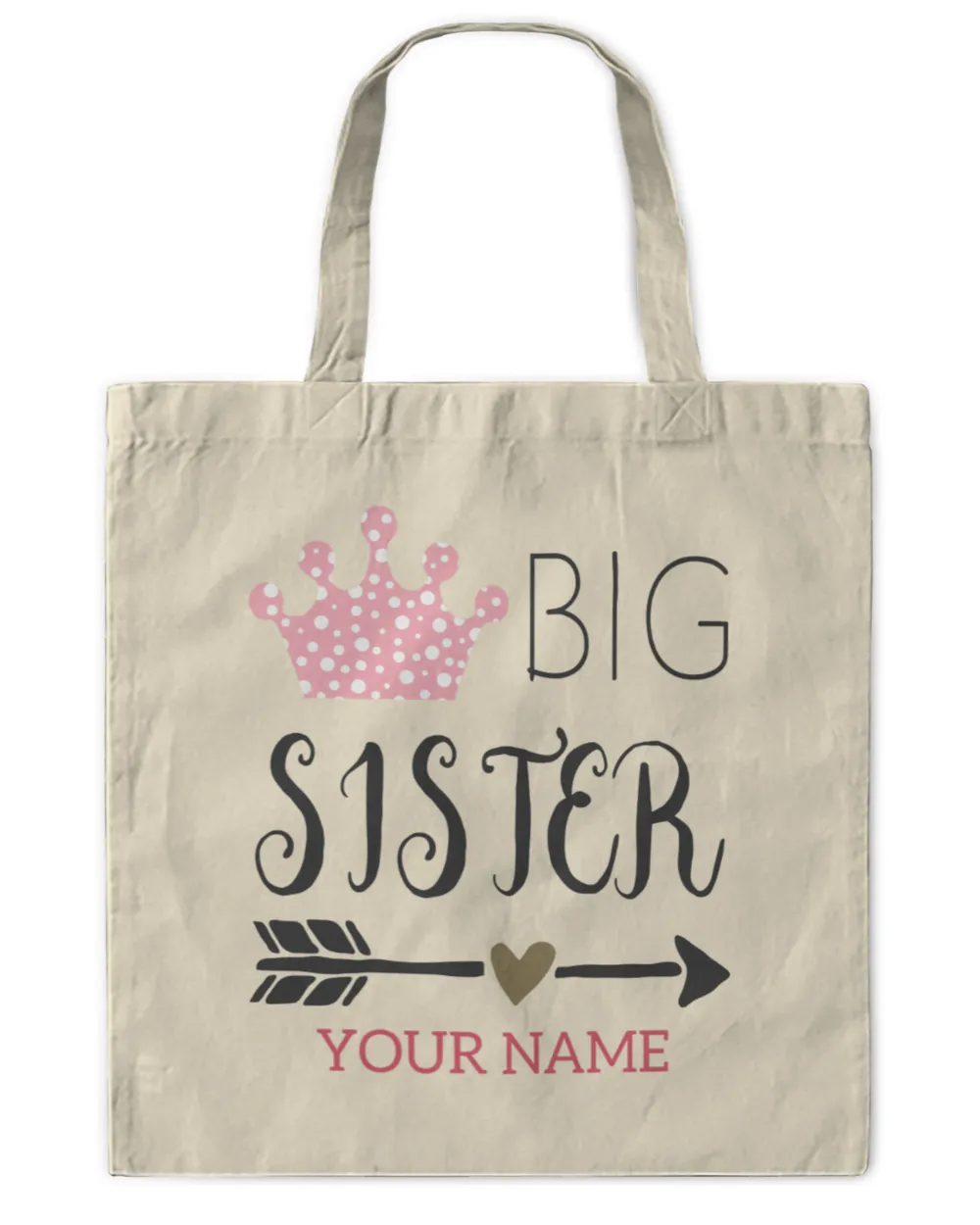 Personalized Big Sister T-shirt, Idea Gift For Sister, Gift For Sister