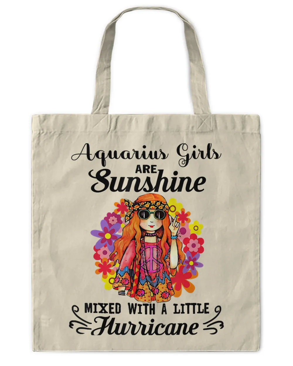 Aquarius Girls Are Sunshine Hippie
