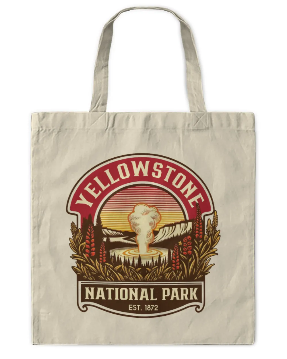 Vintage Yellowstone National Park Family Road Trip