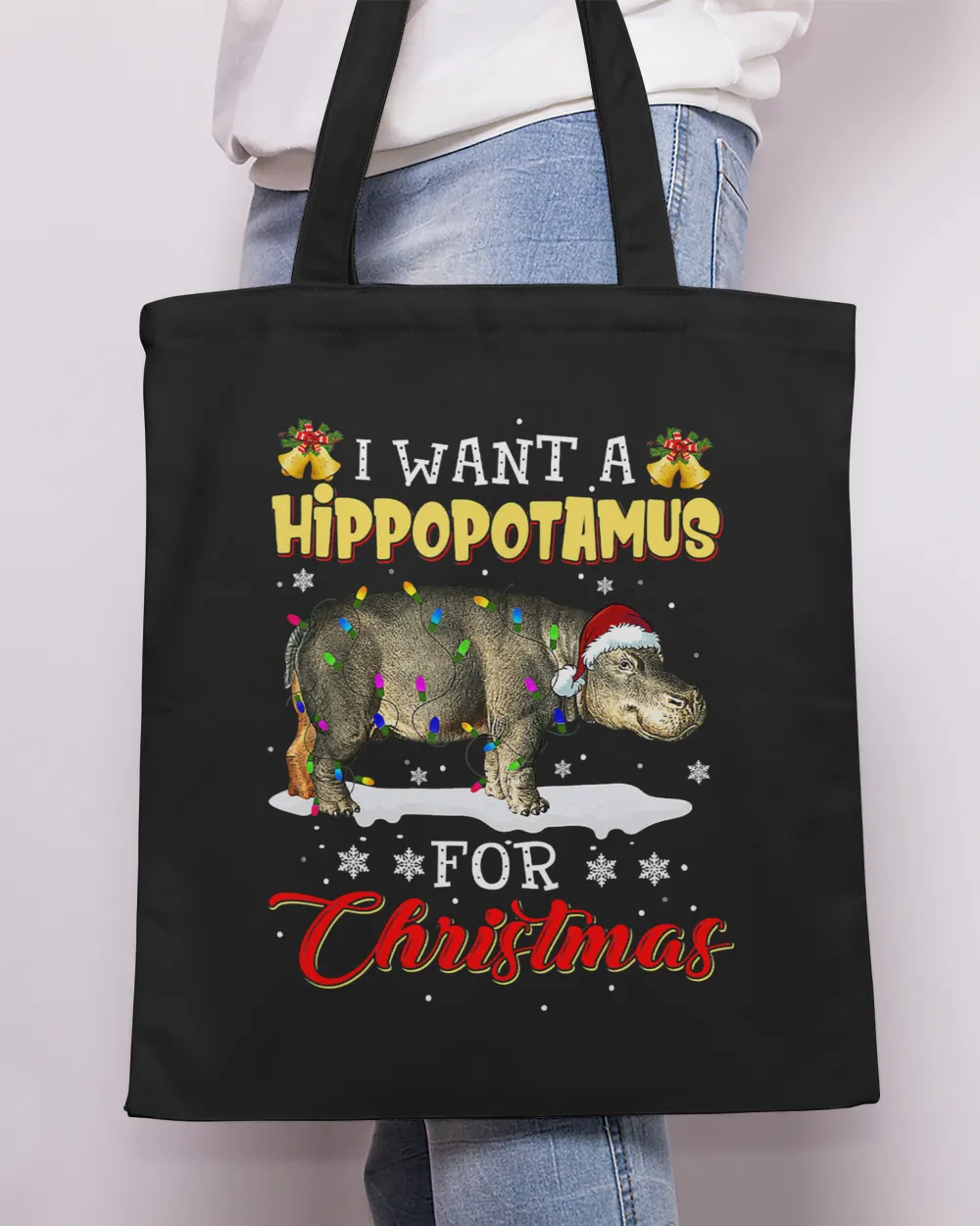 I Want A Hippopotamus For Christmas Funny Hippo Xmas Pajamas 58