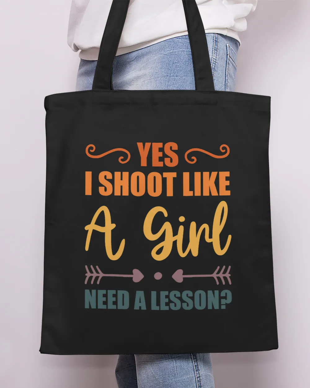 Archery Bow Yes I Shoot Like a Girl Funny Archery Quote
