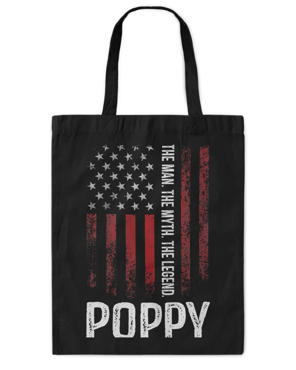 Poppy The Man The Myth The Legend T-Shirt Grandpa T-Shirt