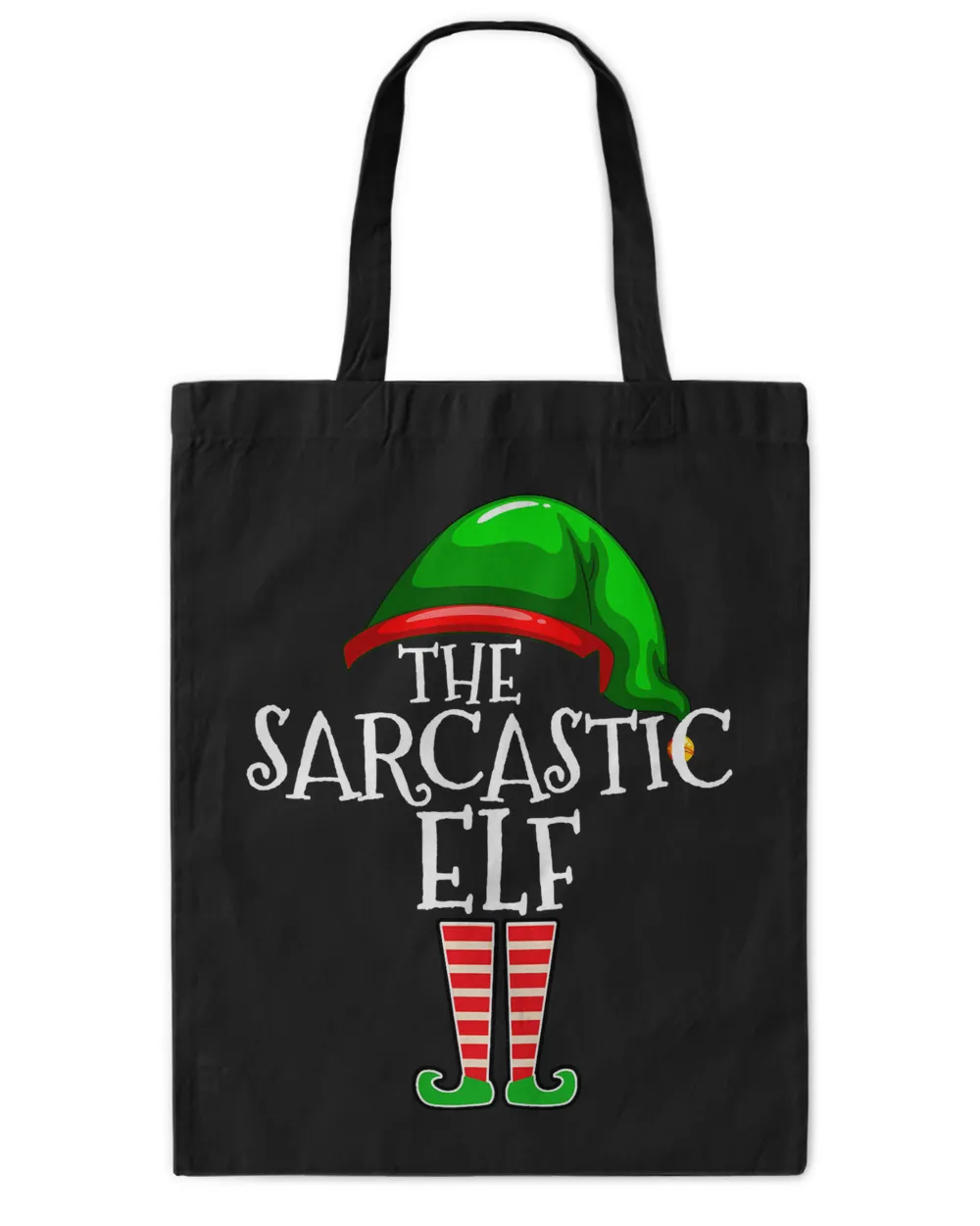 The Sarcastic Elf Family Matching Group Christmas Gift Funny T-Shirt