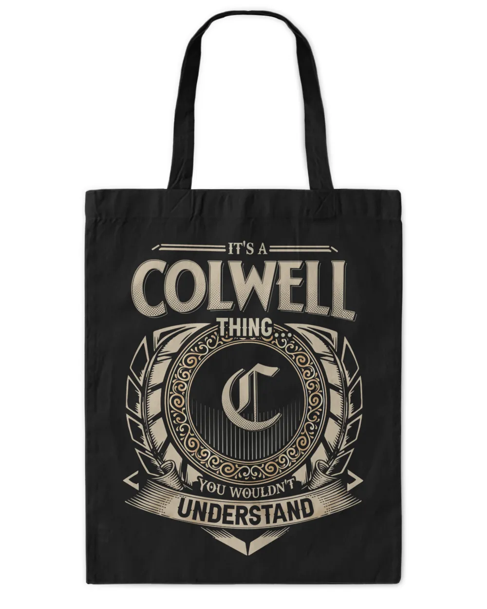 COLWELL Tote Bag - Printed in the EU black onesize