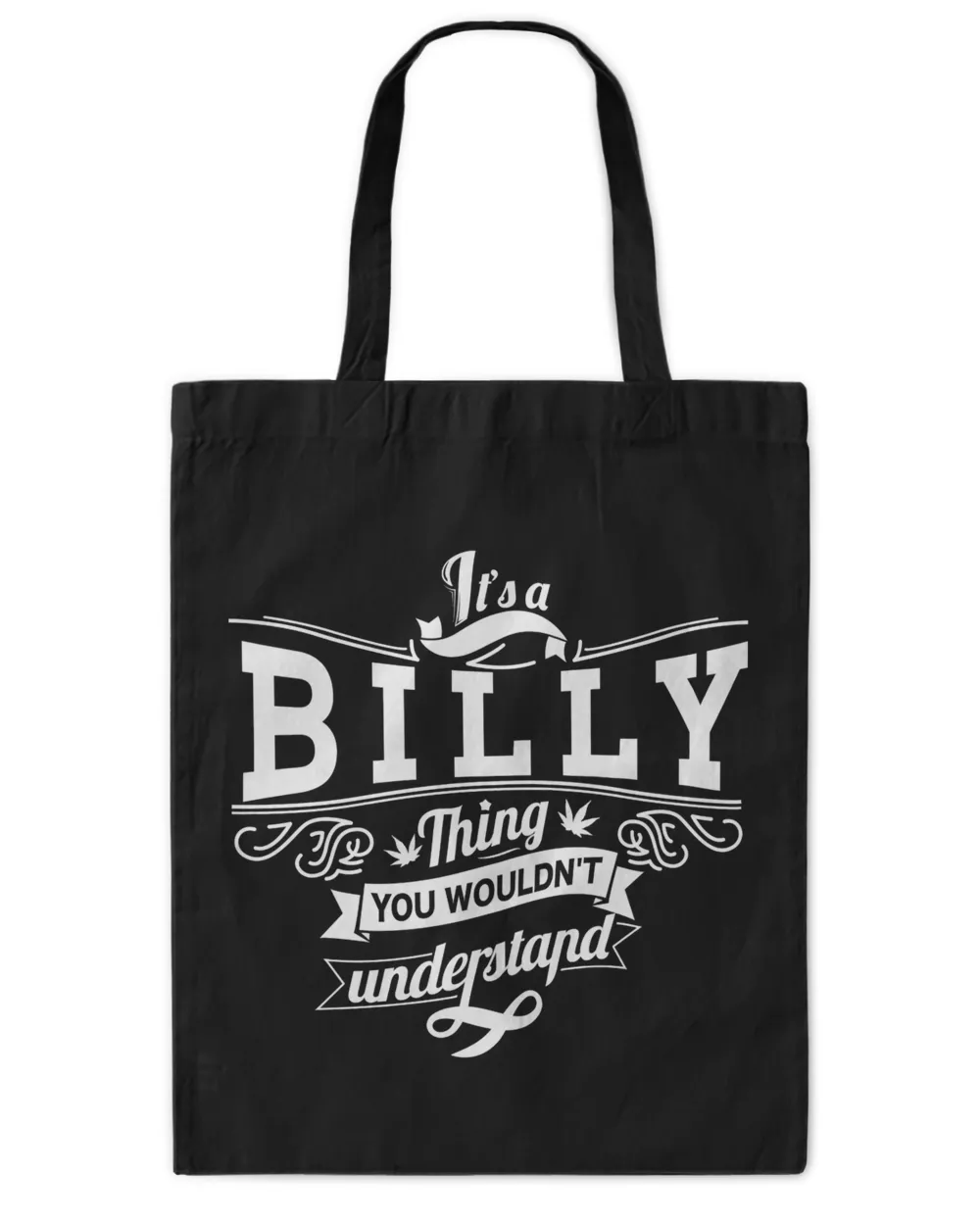 BILLY Tote Bag - Printed in the EU black onesize