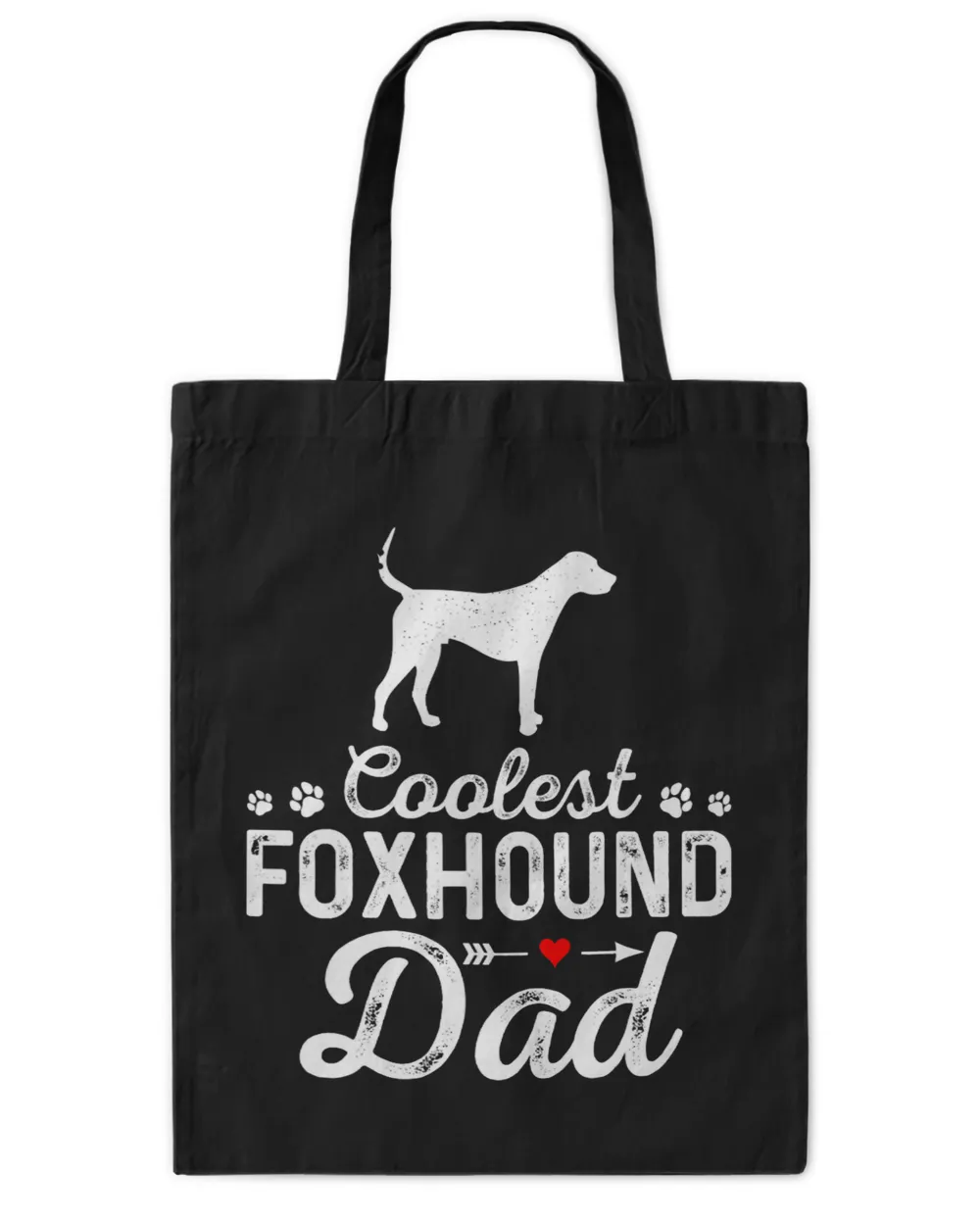 Mens Coolest FOXHOUND Dad Funny Dog Dad Pet Dog Family