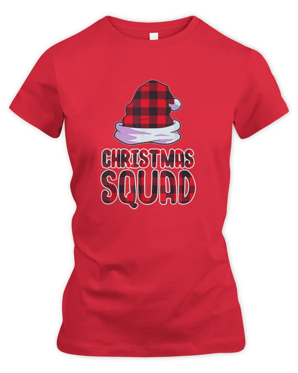 Christmas Squad Family Group Matching Christmas Party Pajama T-Shirt