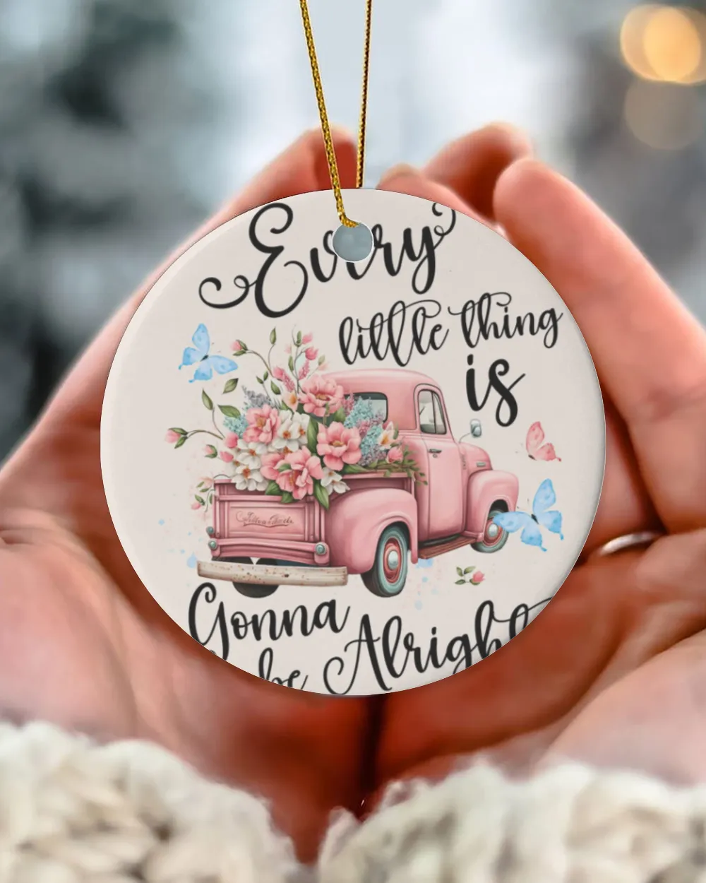 Country Truck Ornament Every Little Thing