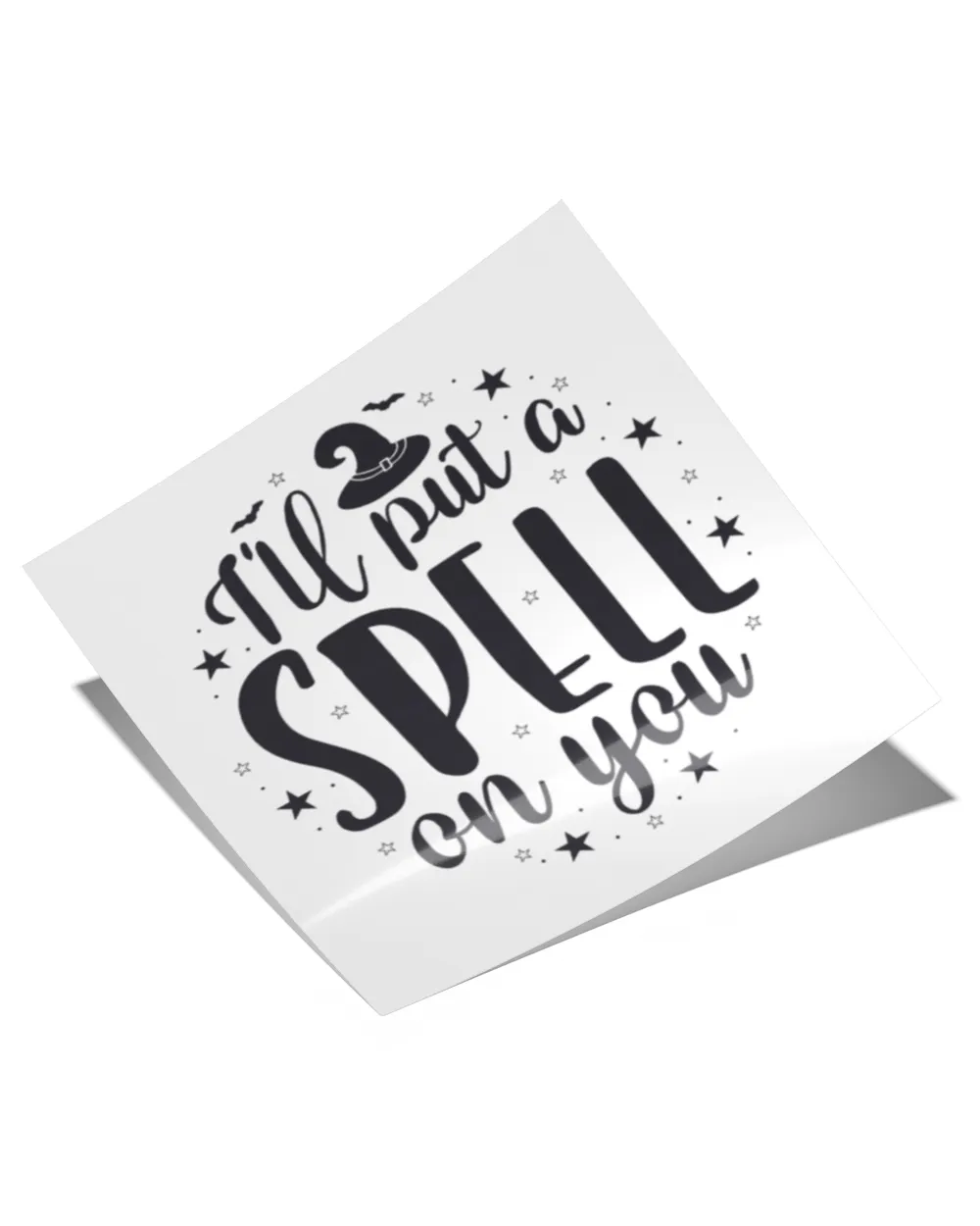 Funny quote for Halloween I will put a spell on you