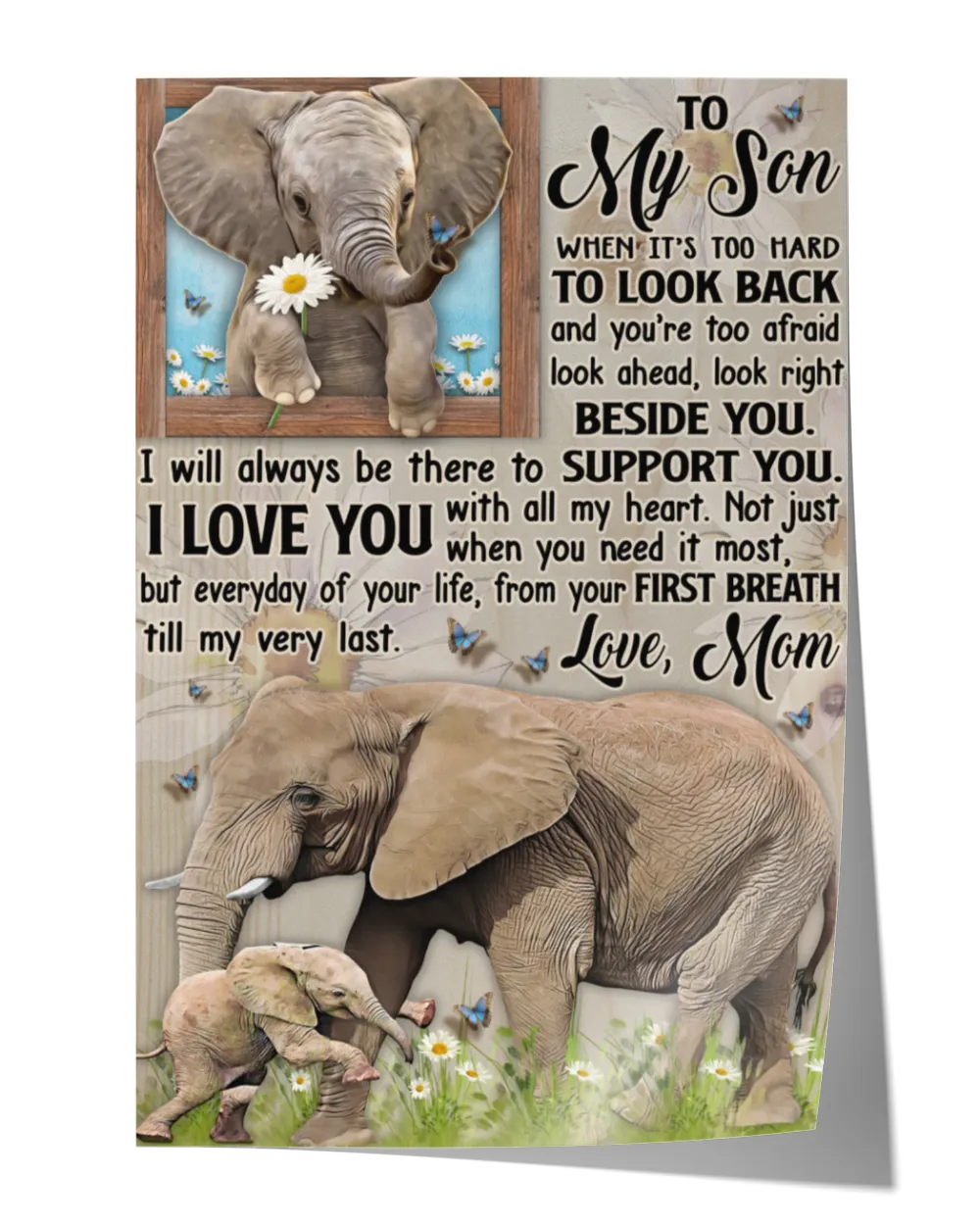Family Elephants I love you with all my heart 1