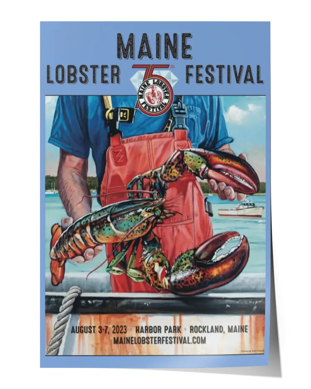 Maine Lobster Festival Poster