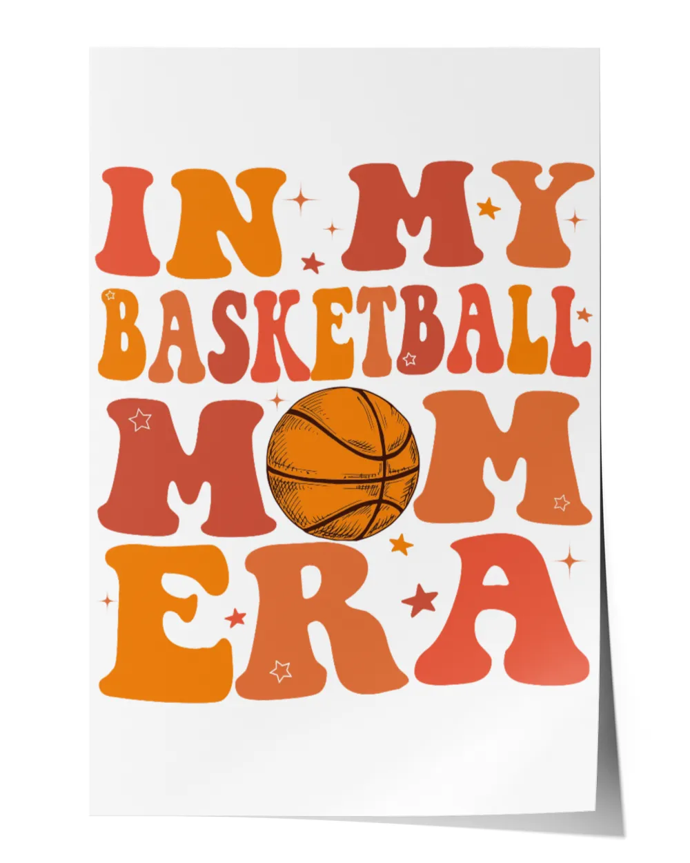 In My Basketball Mom Era Sweatshirt, Hoodie, Tote bag, Canvas