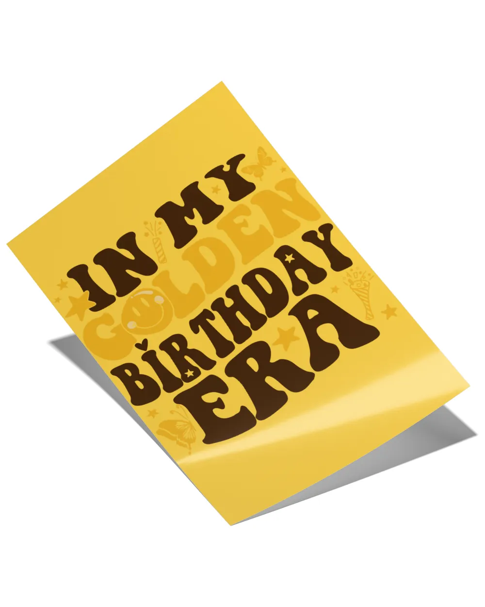 In My Golden Birthday Era Sweatshirt, Golden Bday Shirt, Golden Birthday Gift, In My Birthday Era, Birthday Shirt, Birthday Party Shirt