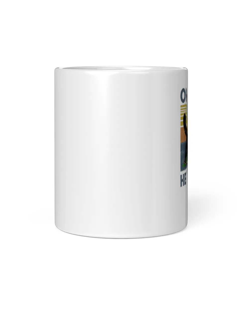 Oh Lawd He Treading TShirt White Mug white 11oz
