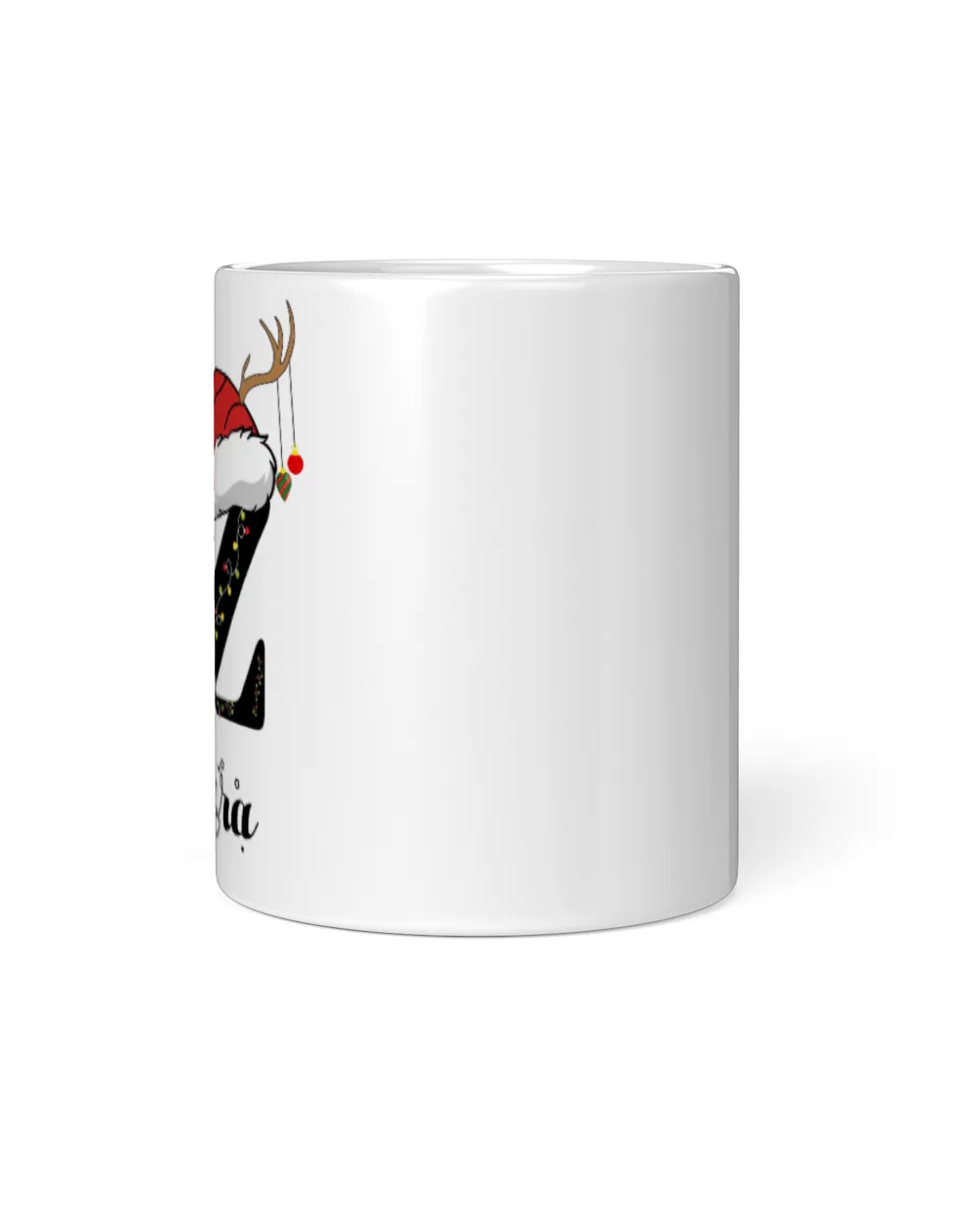 ZARA Christmas White Mug white 11oz