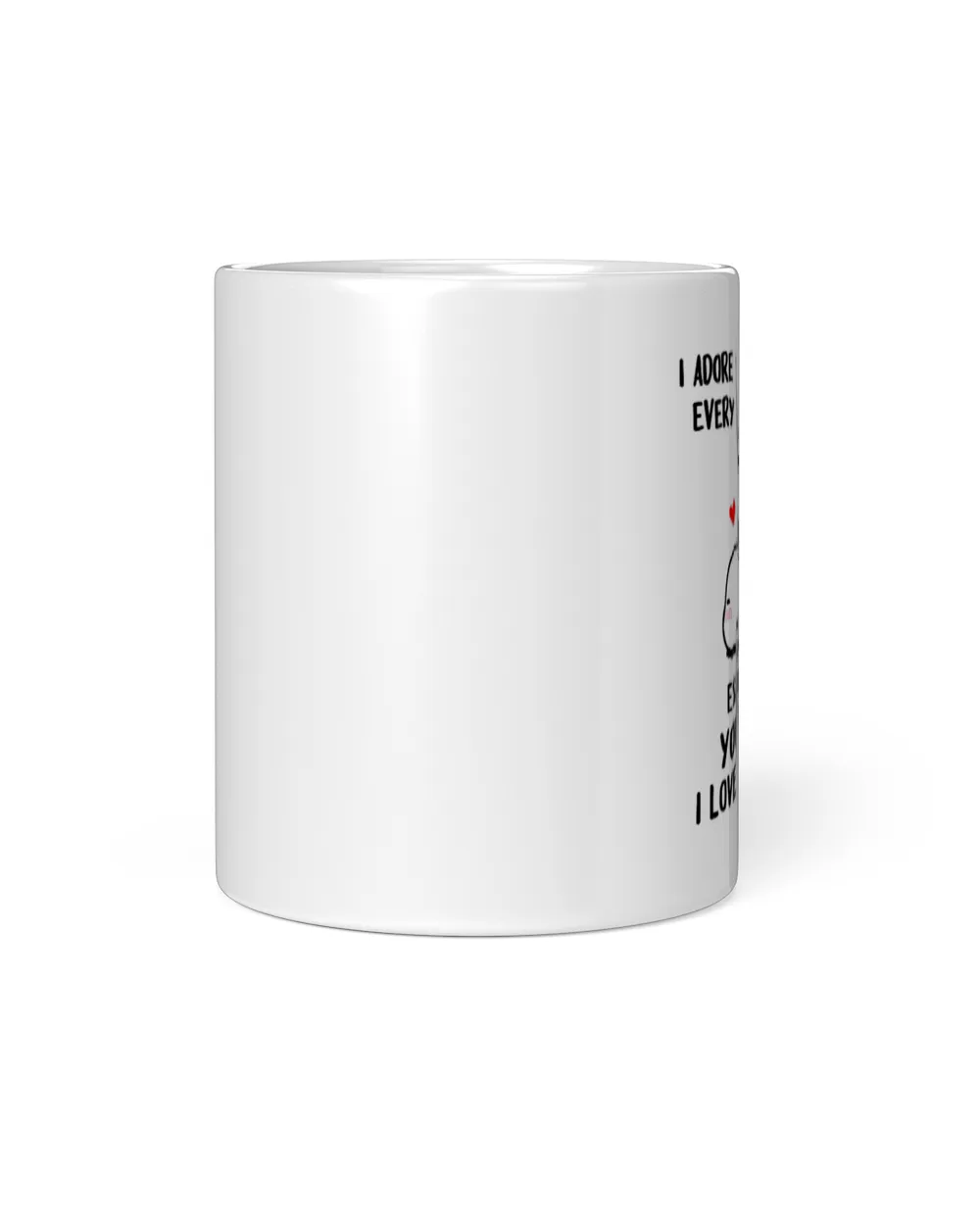 Personalized I Love Every Part Of You Mug