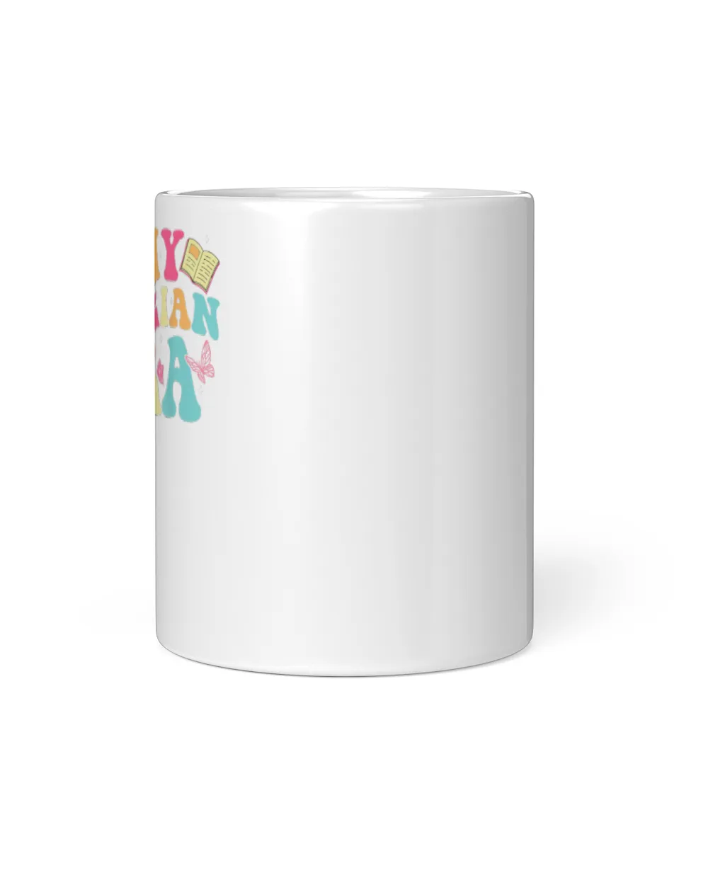 In My Librarian Era Last Day Of School Back To School White Mug white 11oz