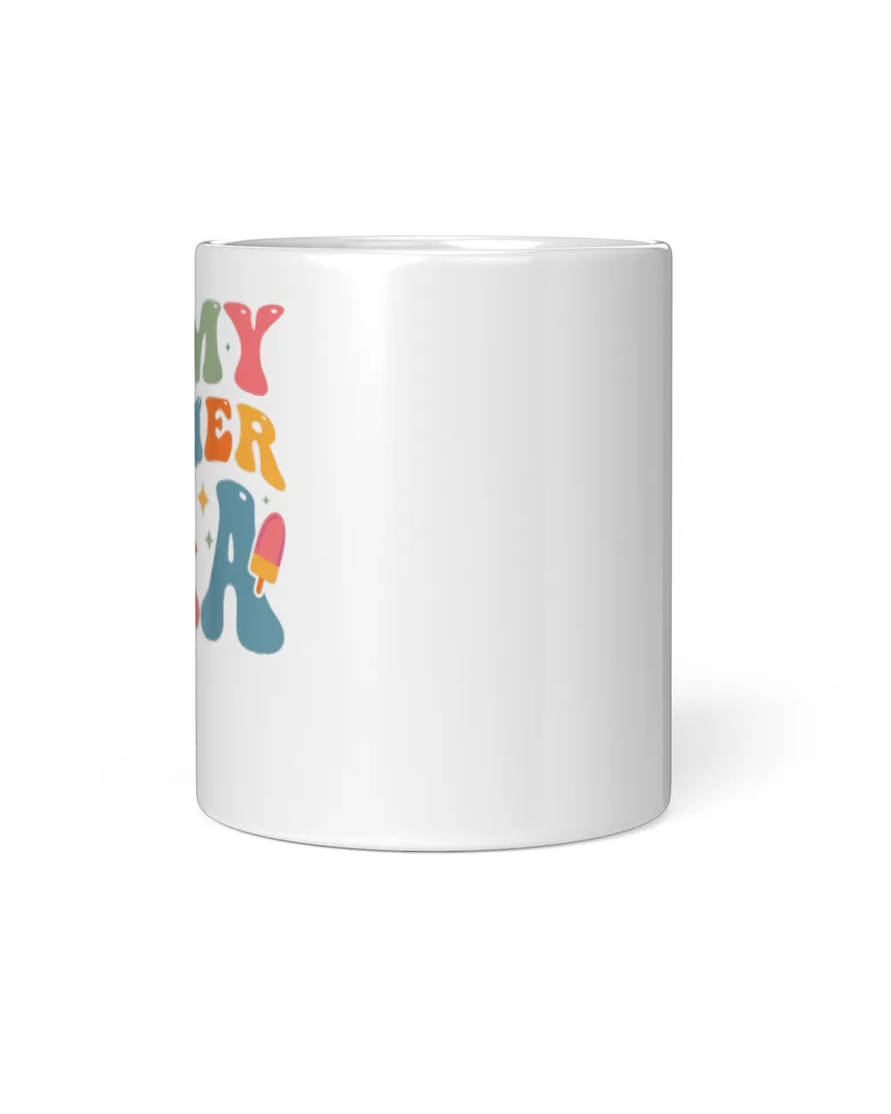 In My Summer Era Happy Last Day Of School Teacher Kids White Mug white 11oz