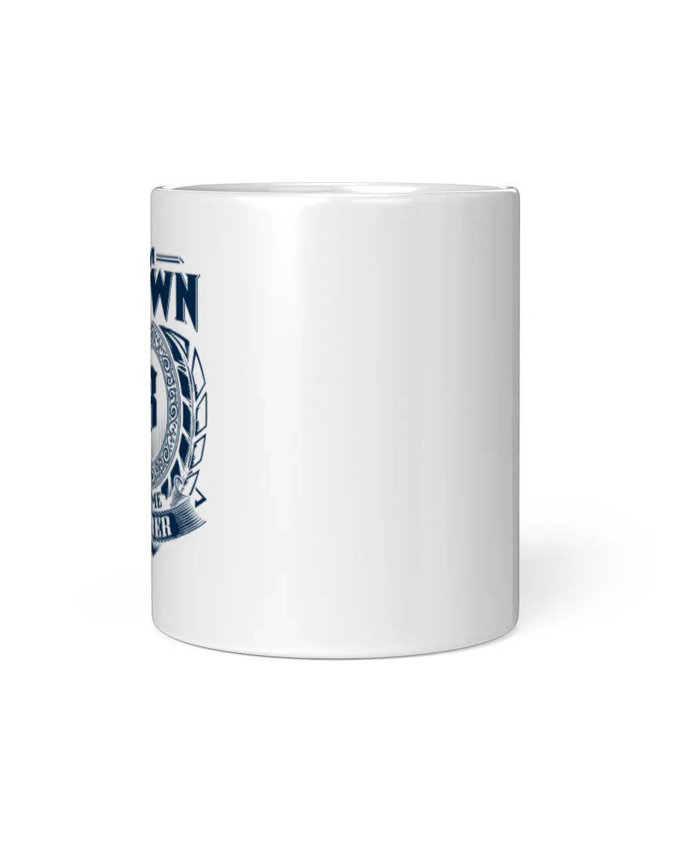 Team Brown Lifetime Member White Mug white 11oz