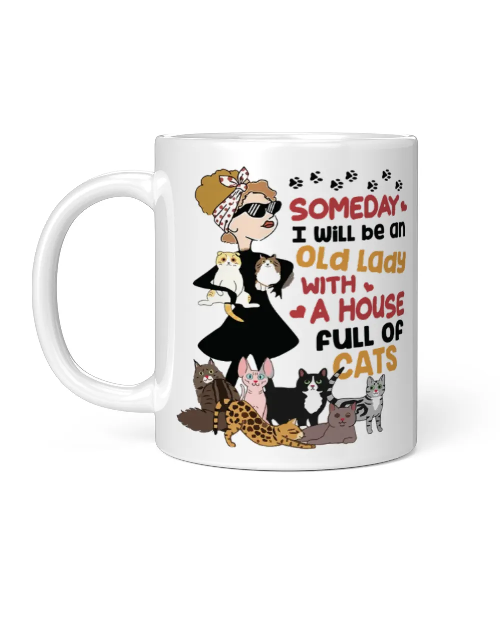 Someday, I Will Be An Old Lady With A House Full Of Cats
