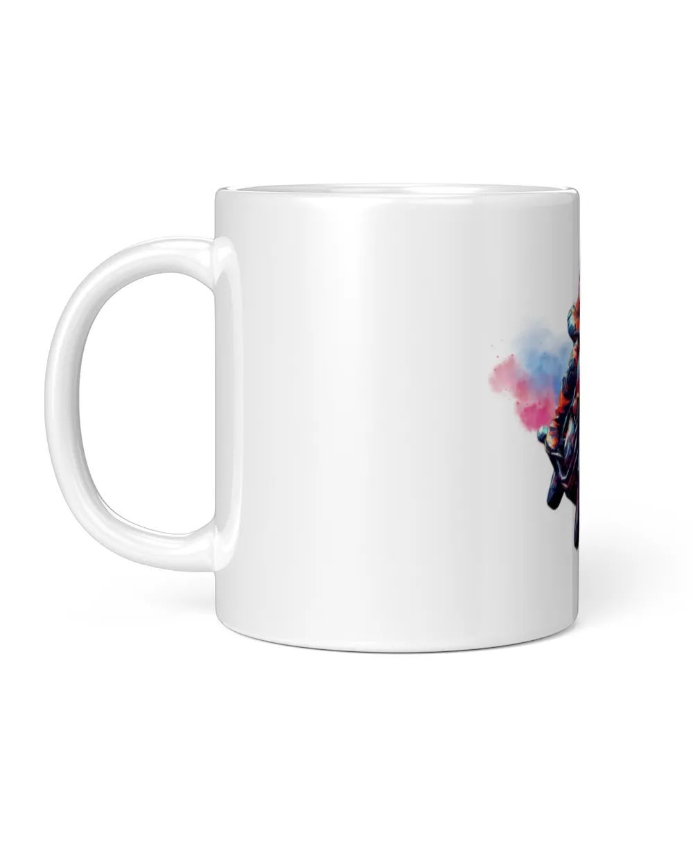 Rider Drink White Mug white 11oz