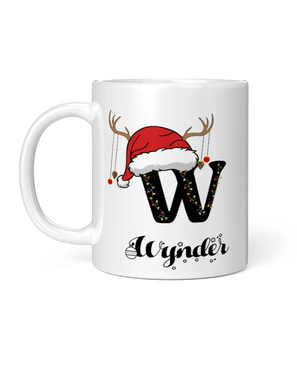 WYNDER Christmas White Mug white 11oz