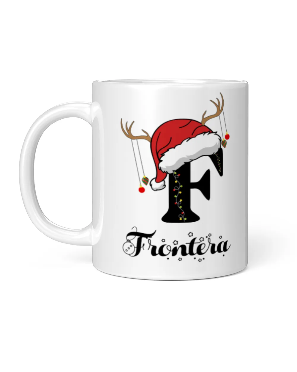 FRONTERA Christmas White Mug white 11oz