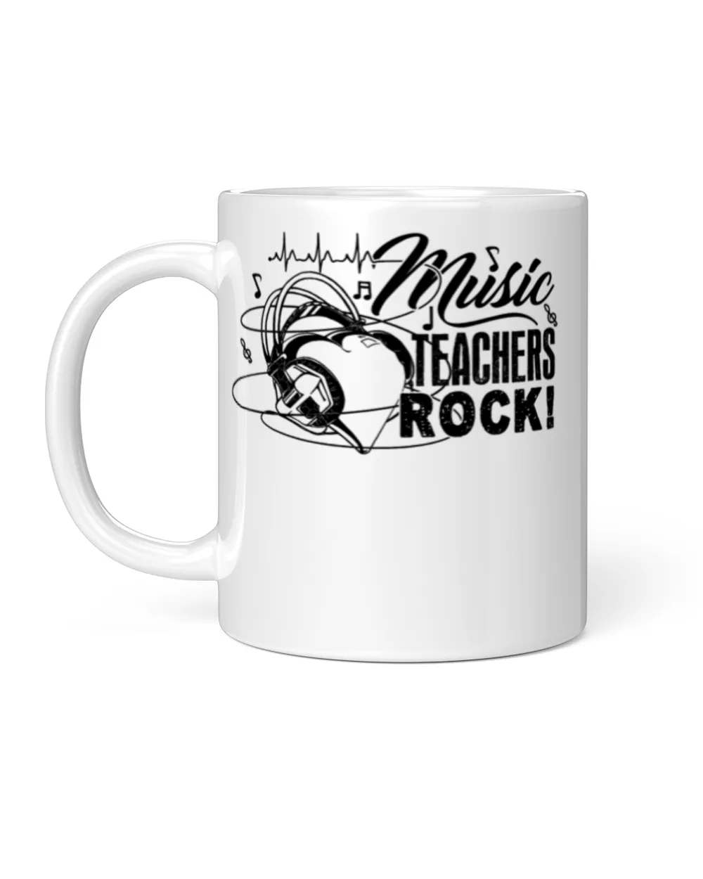 Music Teachers Shirt White Mug white 11oz