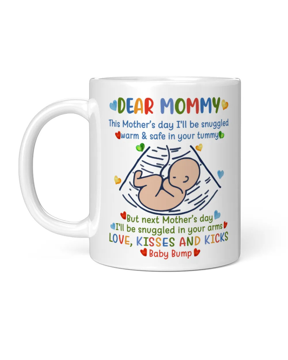 Dear Mommy Happy 1st Mother's Day Mug