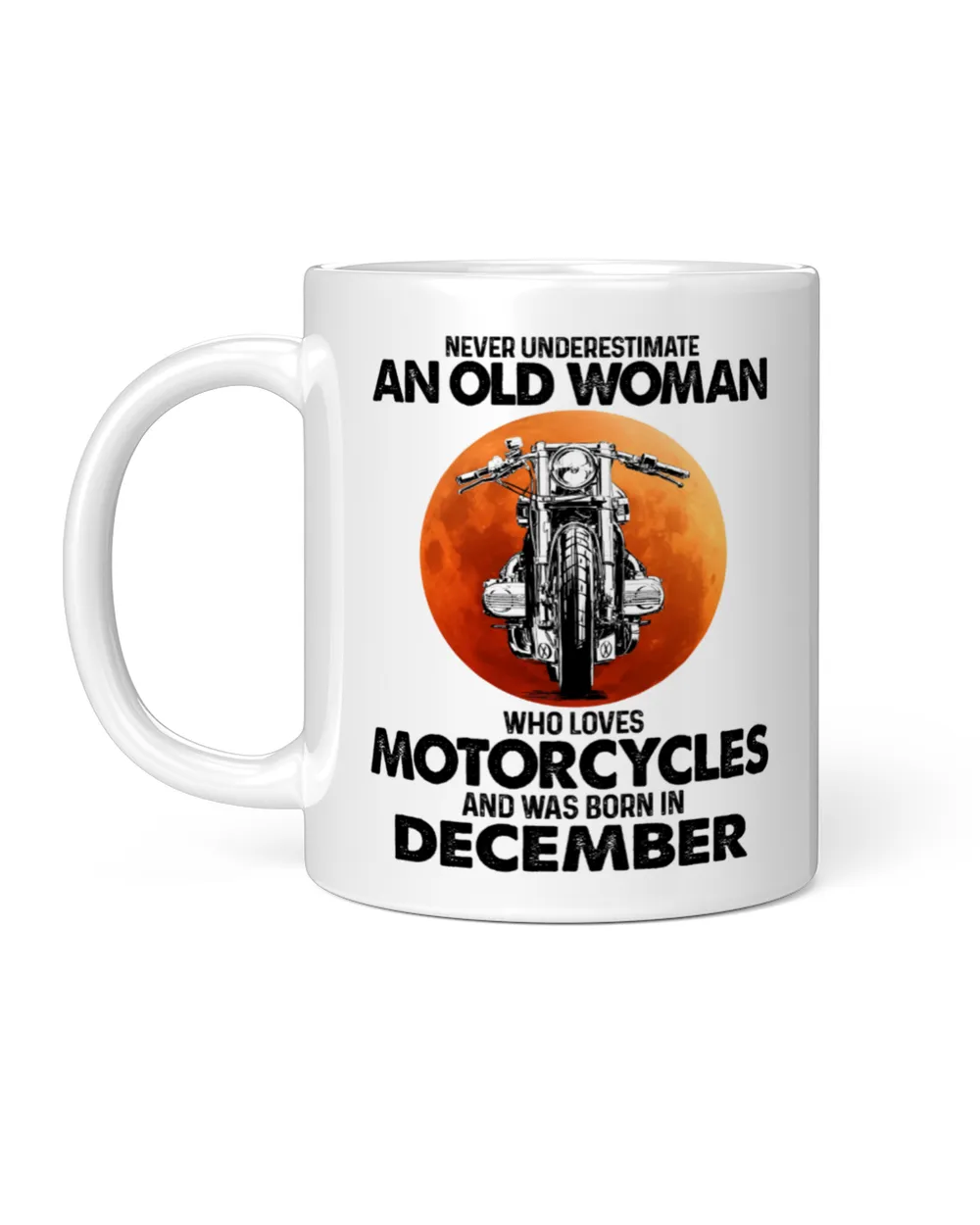 December White Mug white 11oz