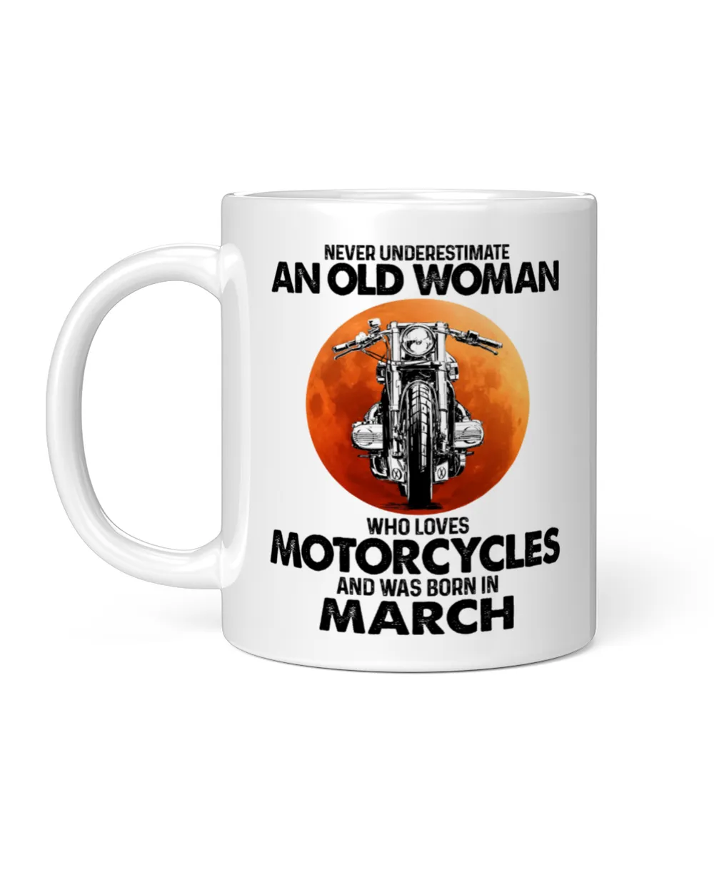 March White Mug white 11oz