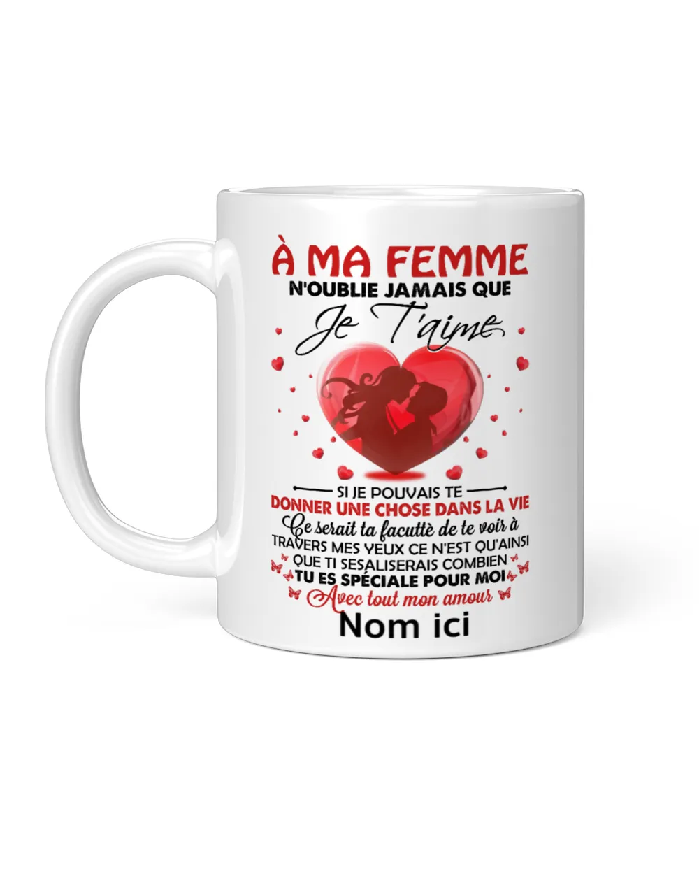 À ma femme White Mug white 11oz