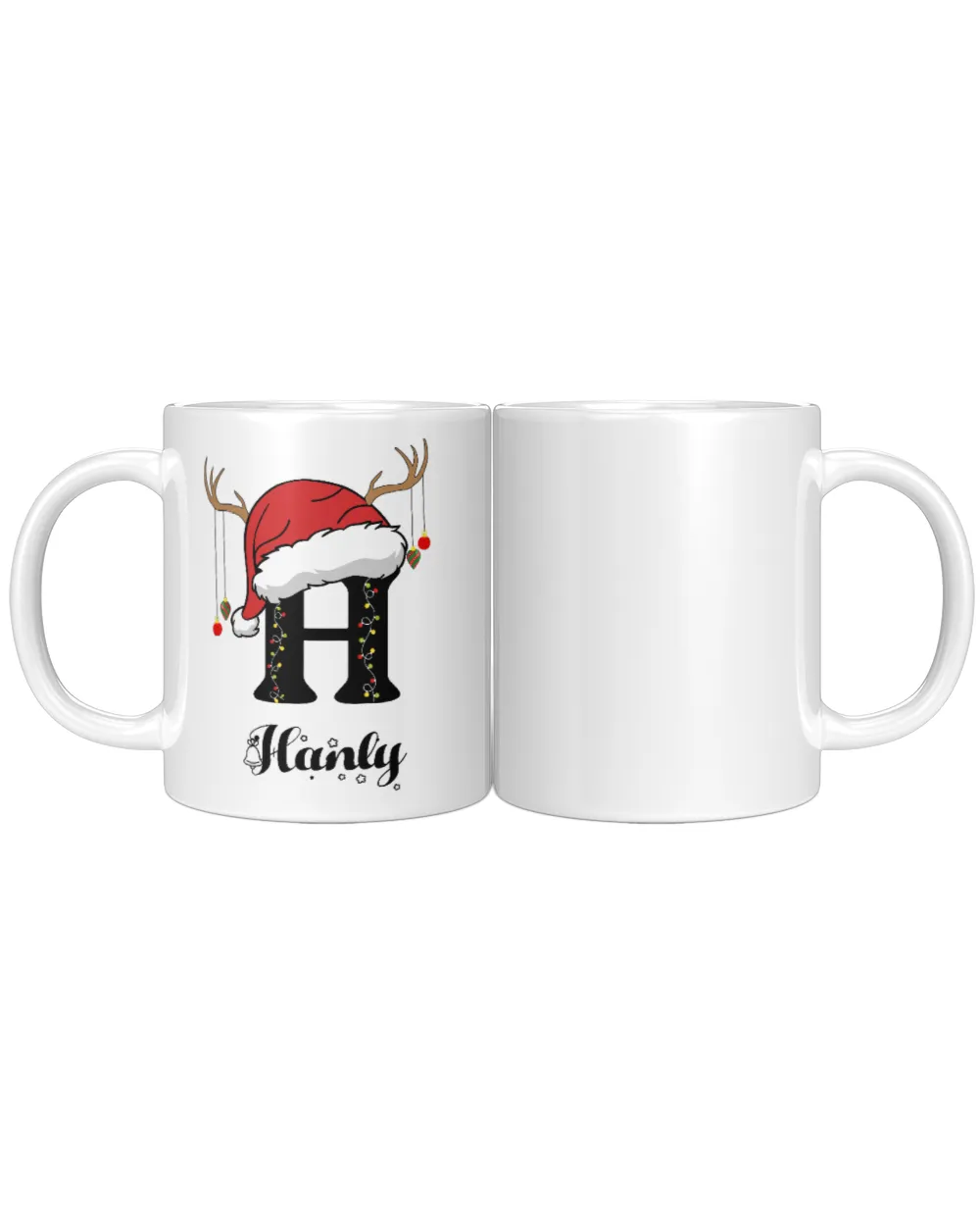 HANLY Christmas White Mug white 11oz