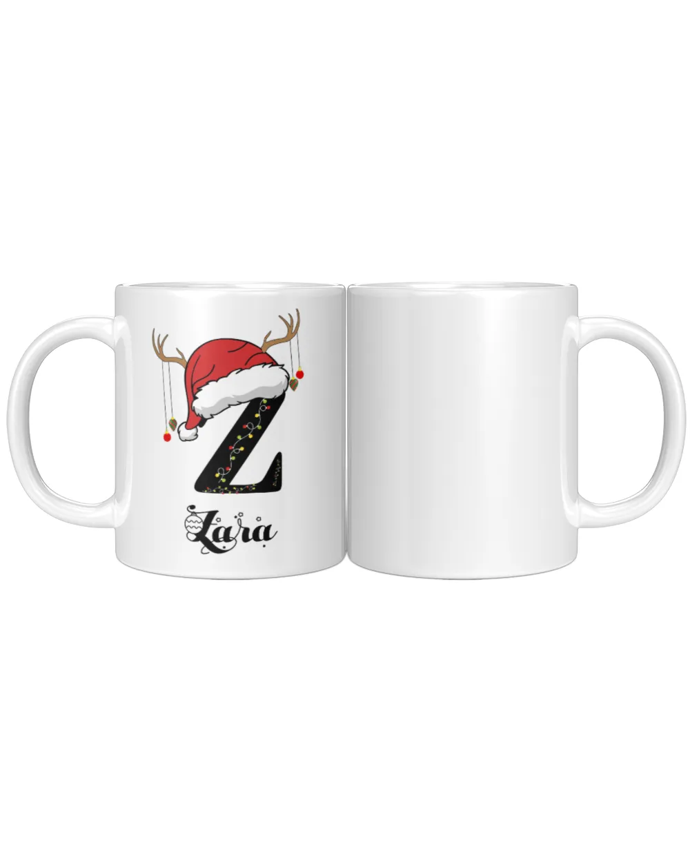 ZARA Christmas White Mug white 11oz