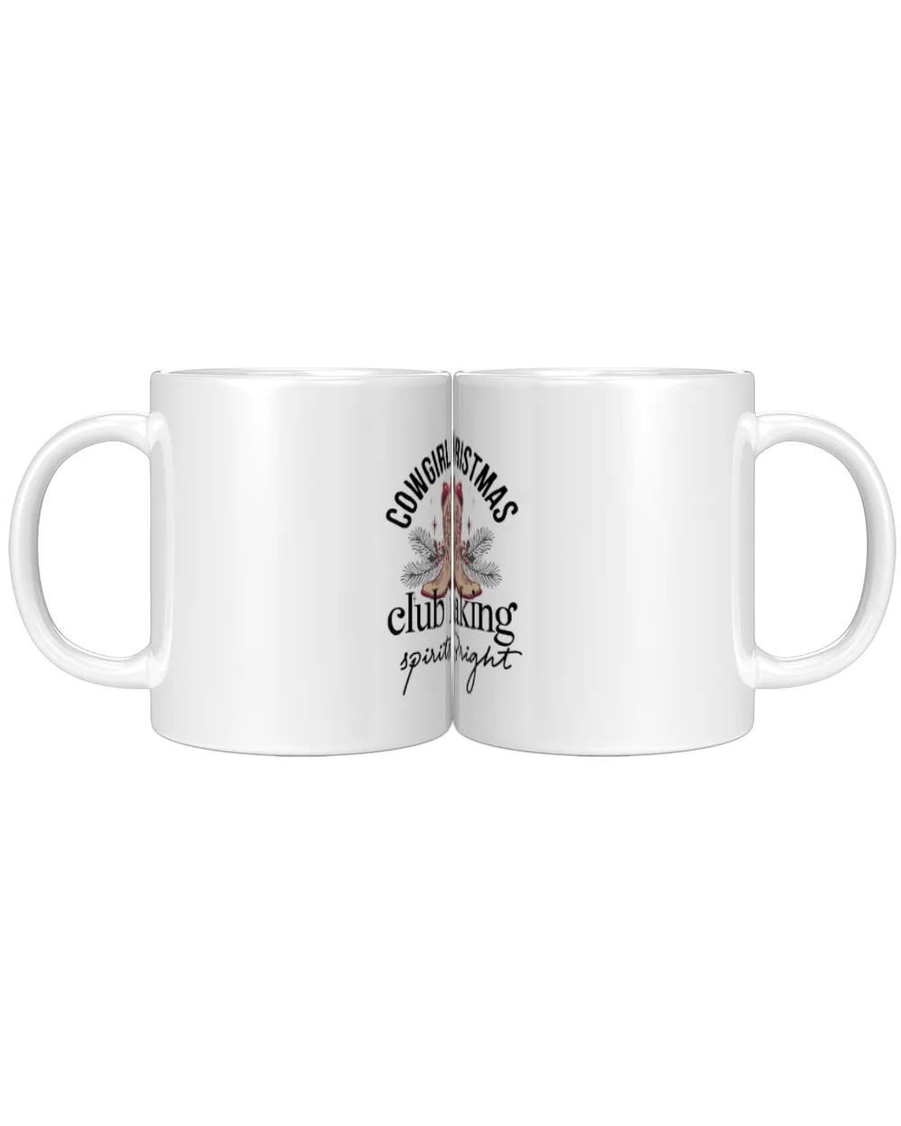 SADA0011 - Cowgirl christmas club White Mug white 11oz