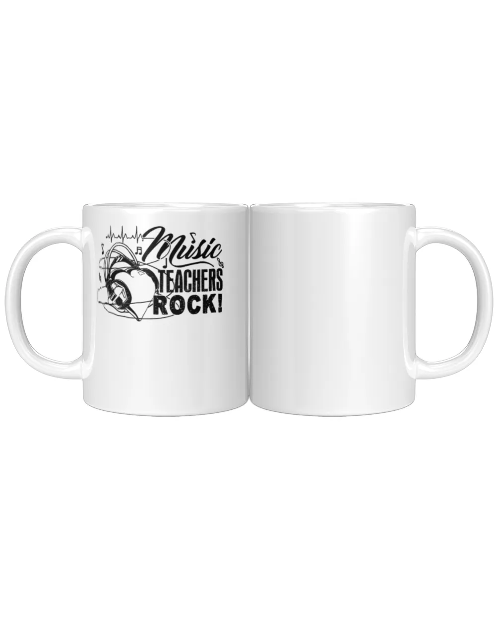 Music Teachers Shirt White Mug white 11oz