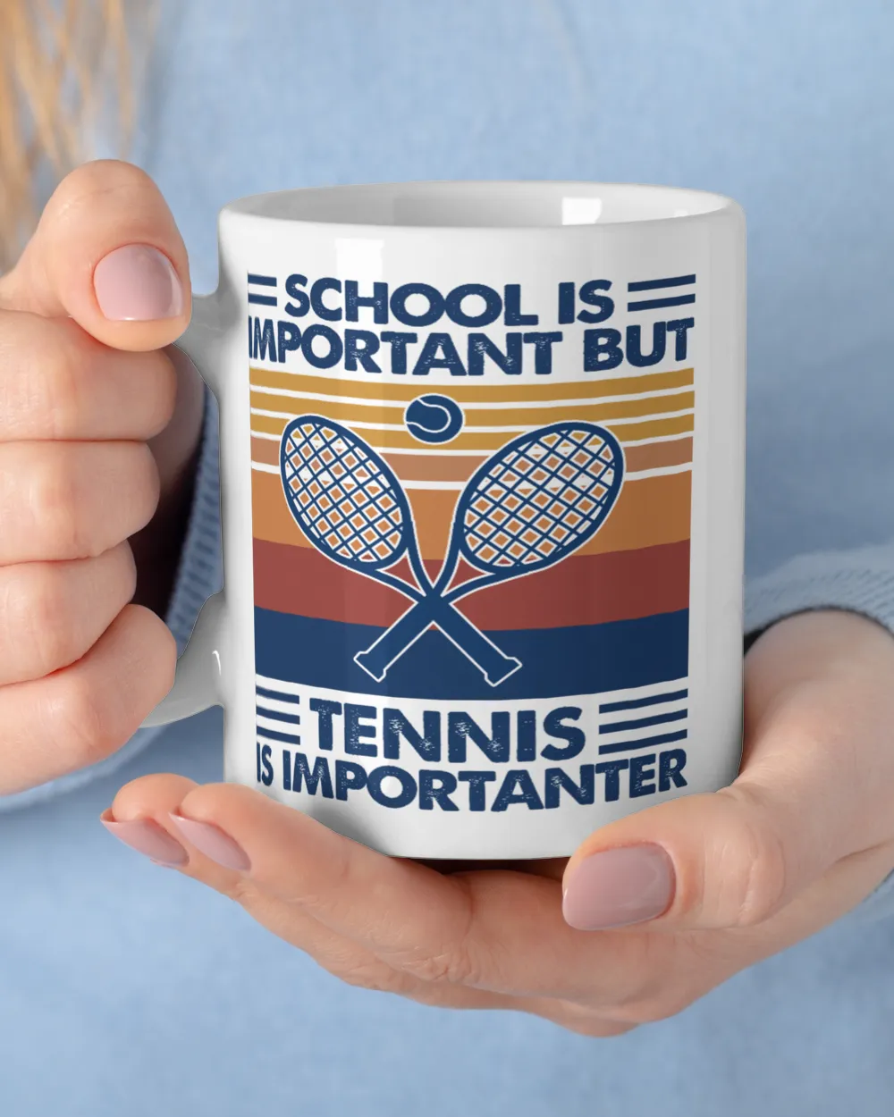 SCHOOL IS IMPORTANT BUT TENNIS IS IMPORTANTER