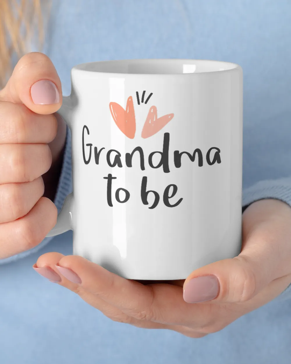 Womens Grandma To Be T-Shirt - New Grandma Gift!